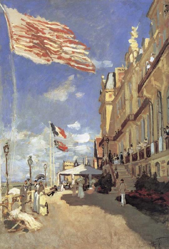 Claude Monet The Hotel des Roches Noires France oil painting art